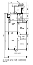 Blk 649 Ang Mo Kio 61 (Ang Mo Kio), HDB 3 Rooms #596446481